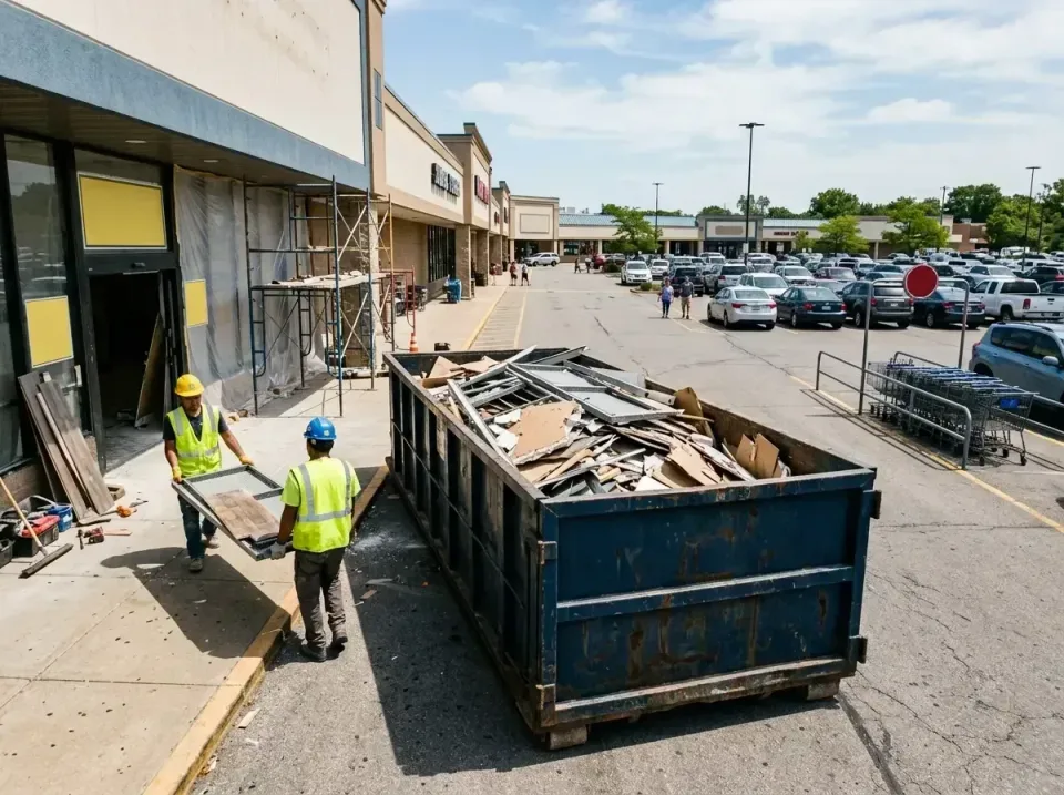 retail-store-renovation-debris-003 — frequently asked questions, Roll-off Dumpster Rentals in Lago Vista, TX